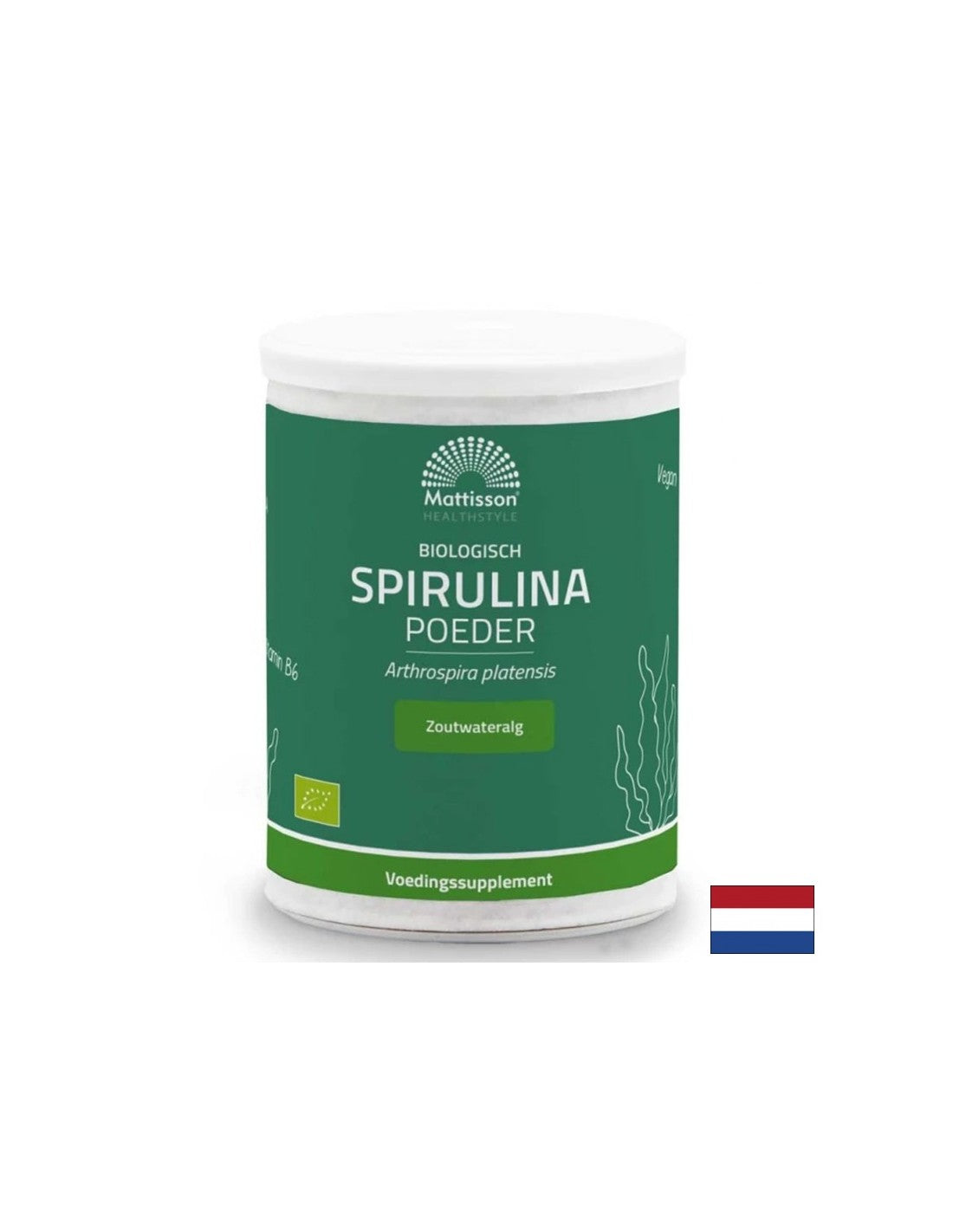 Spirulină pentru energie și detoxifiere, 125 g pulbere