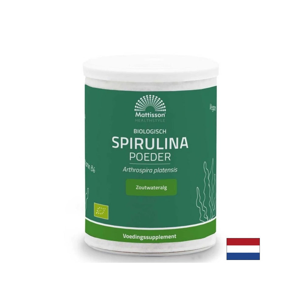 Spirulină pentru energie și detoxifiere, 125 g pulbere