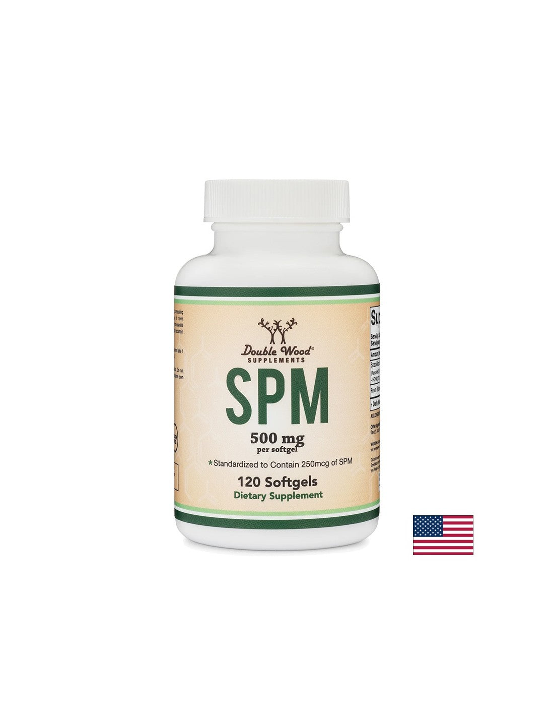 SPM 500 mg - 120 capsule de gel