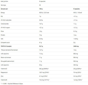 TEST Definition 240 capsules - Nutra Best Europe