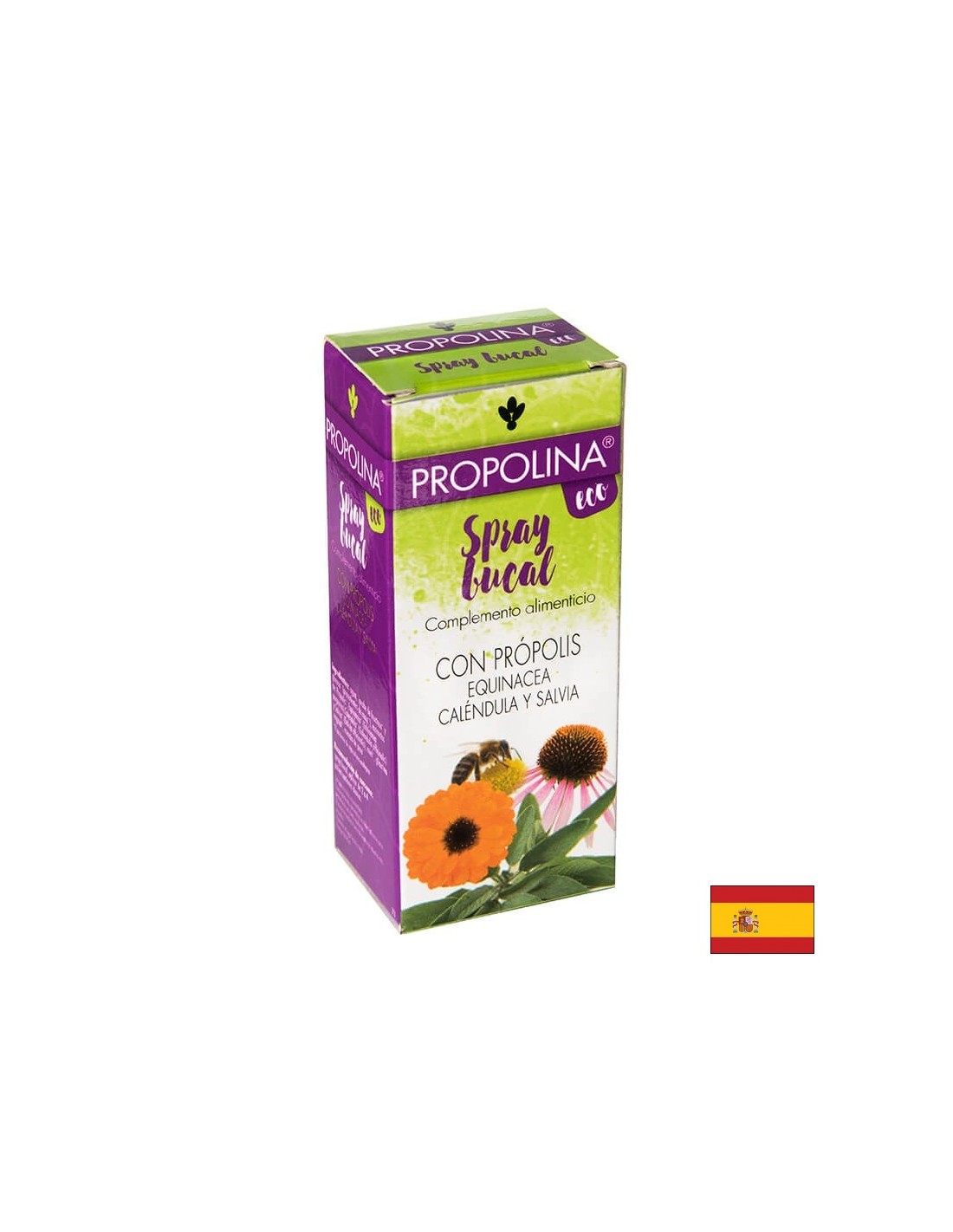 Spray calmant pentru gat Propolina® - Cu propolis, echinaceea, musetel si salvie, 30 ml