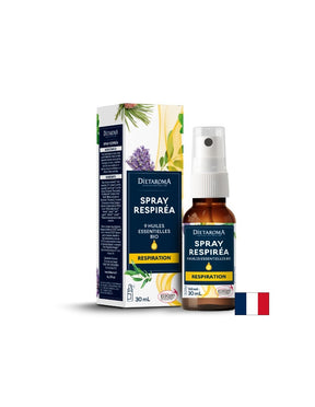 Respiratory system spray with 9 types of essential oils, 30 ml - Nutra Best Europe
