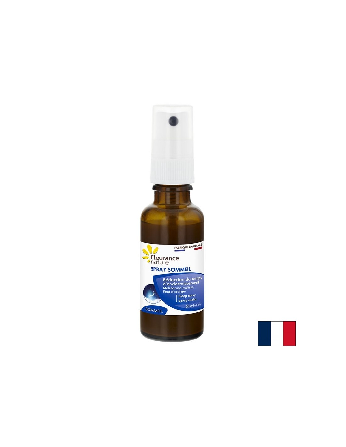 Spray de somn cu melatonină și vitamina B1, B6 - 20 ml Fleurance Nature