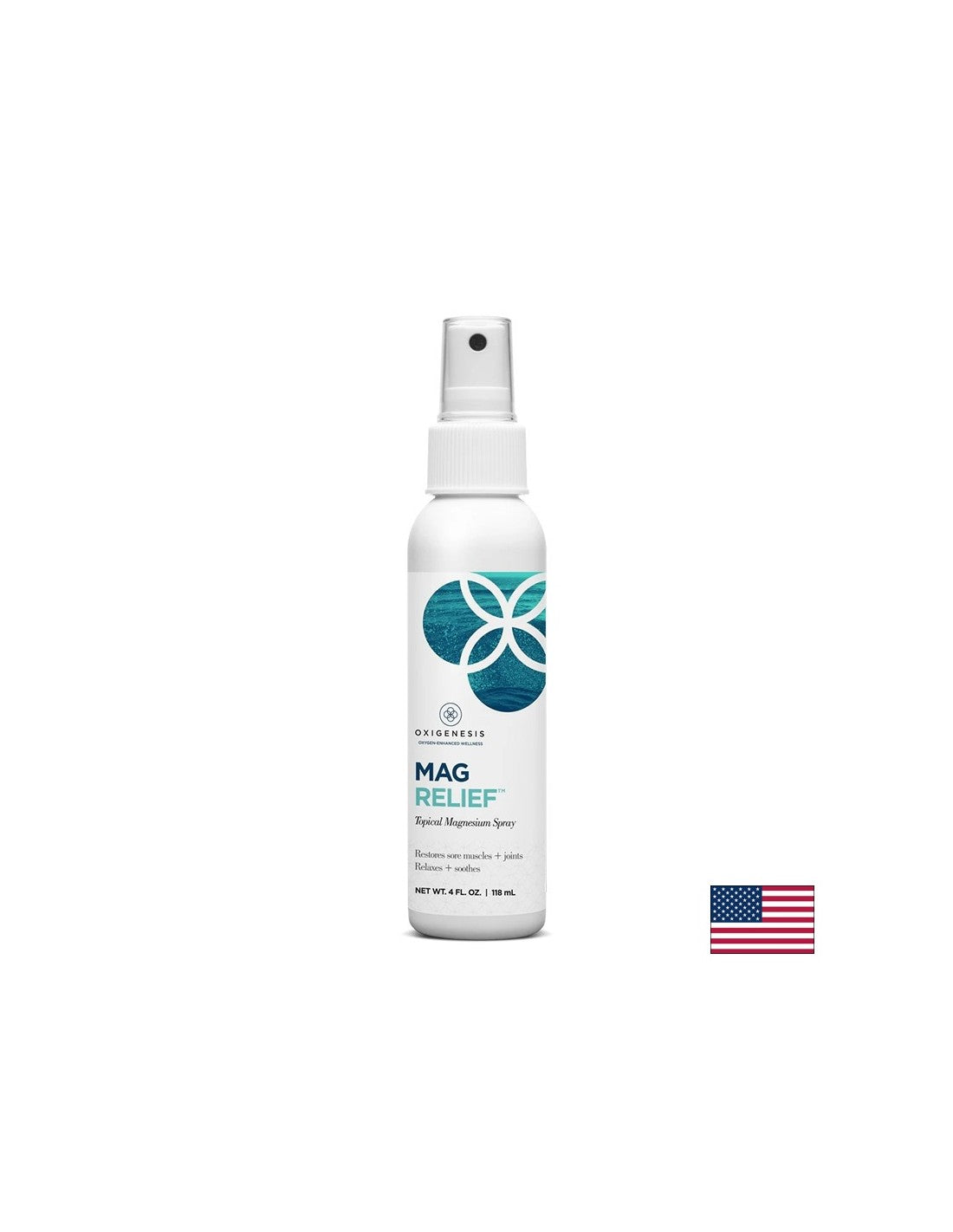 Spray de corp Mag Relief cu magneziu și minerale marine, 120 ml