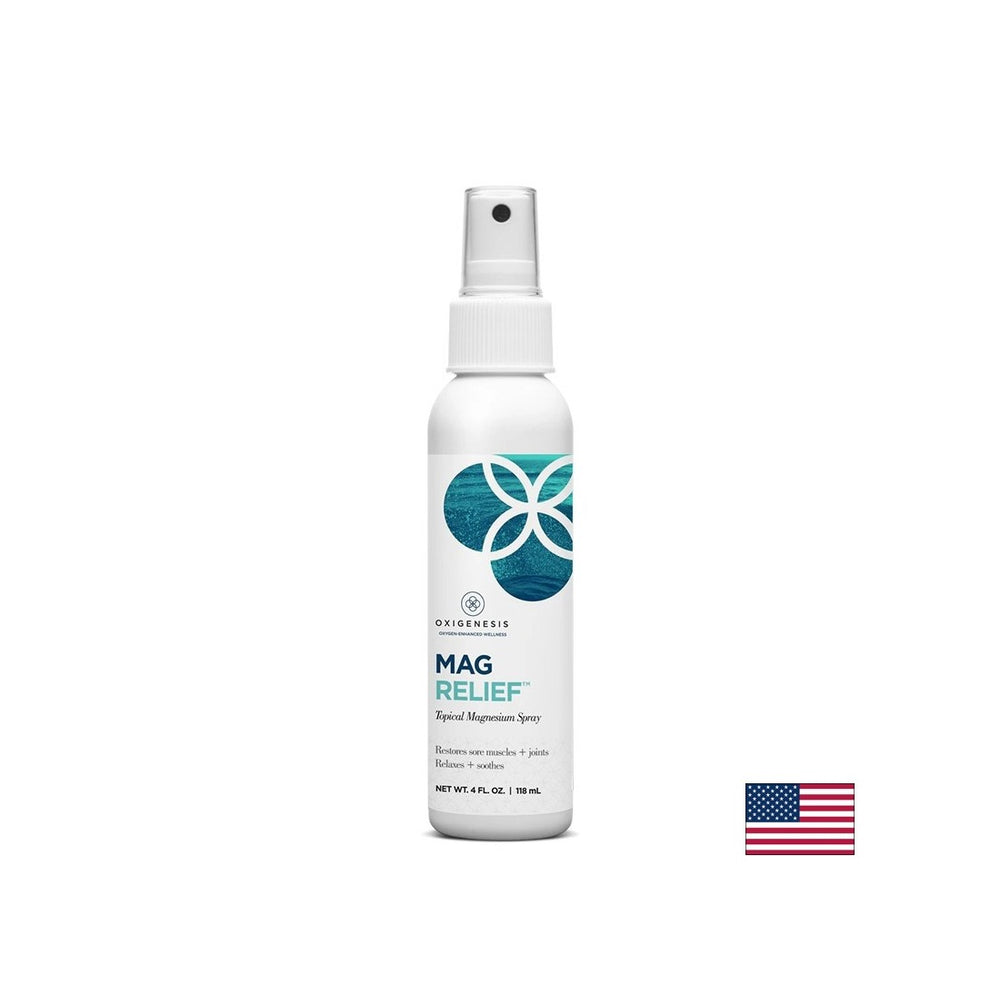 Spray de corp Mag Relief cu magneziu și minerale marine, 120 ml