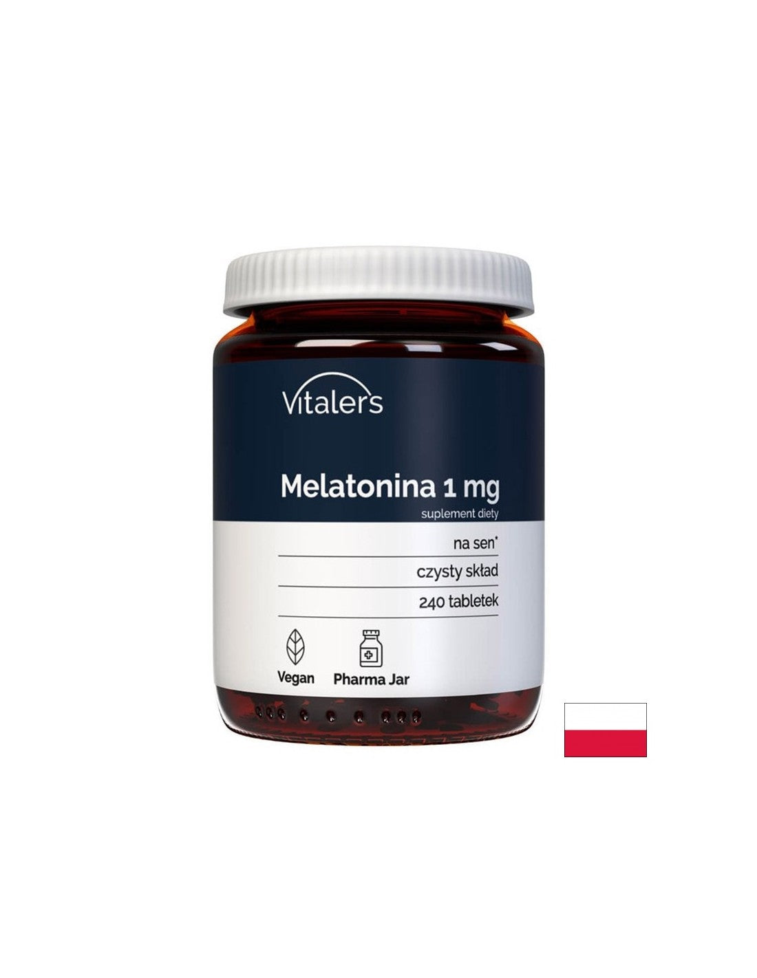 Împotriva insomniei - Melatonină, 1 mg x 240 comprimate