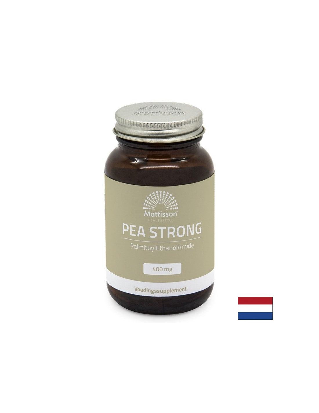 Împotriva durerii și inflamației - PEA (palmitoiletanolamidă) - PEA Strong, 400 mg x 90 capsule Mattisson Healthstyle