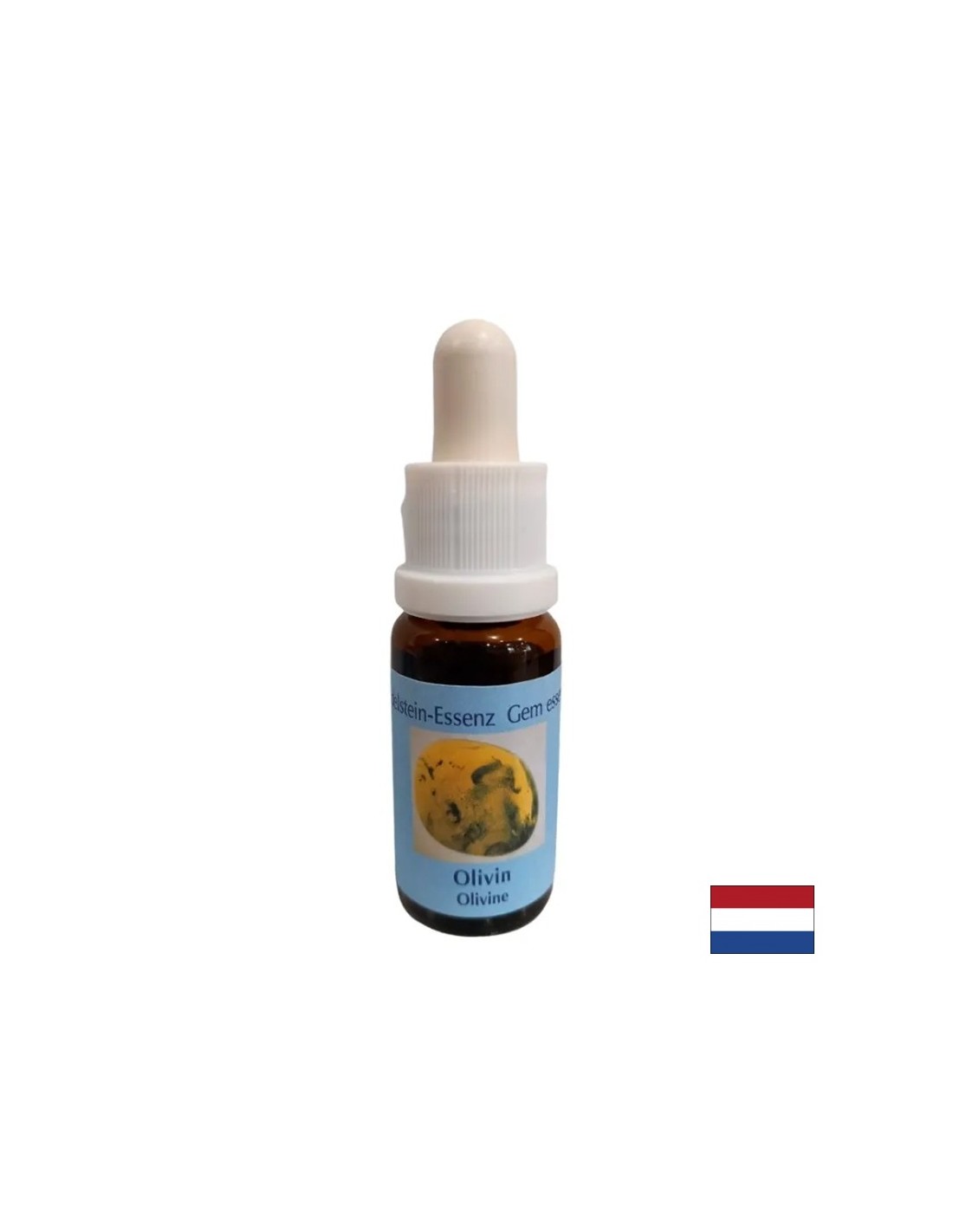 Stimulează chakrele inimii și plexului solar nr. 9 - Esență de olivină, picături 15 ml
