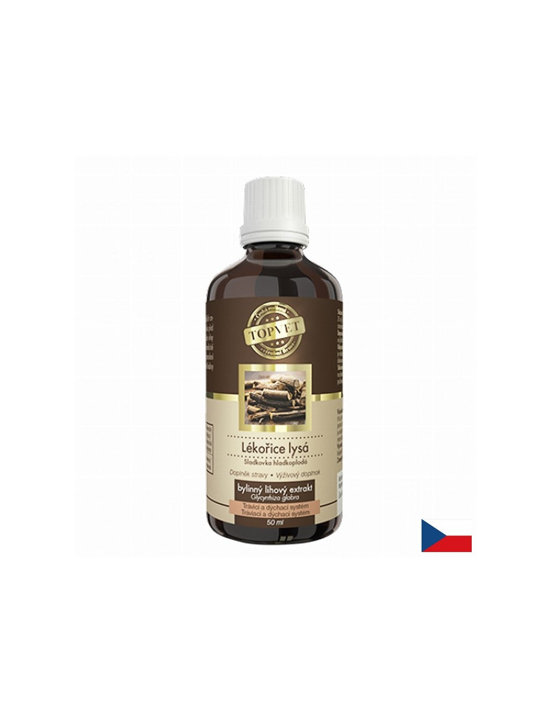 Tract gastrointestinal și sistem respirator - Licorice, tinctură de 50 ml