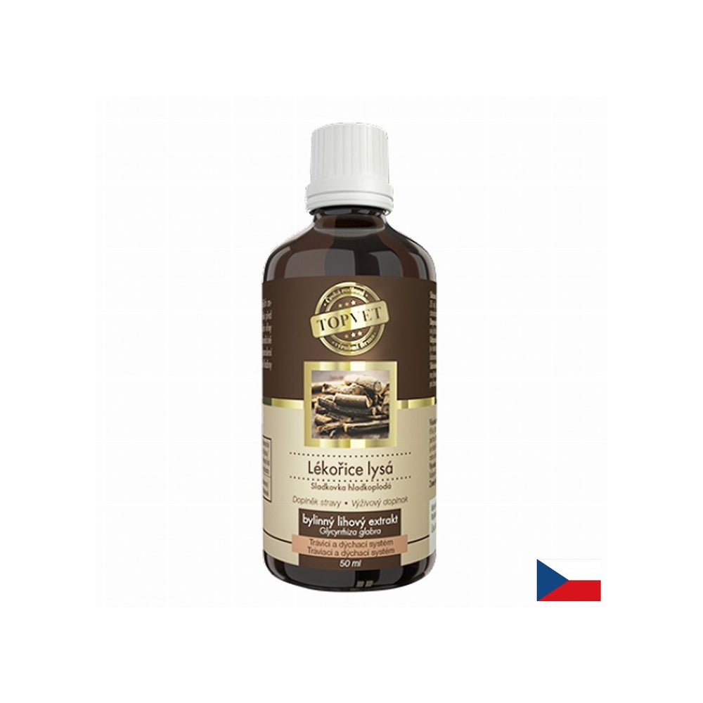 Tract gastrointestinal și sistem respirator - Licorice, tinctură de 50 ml
