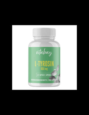 Stress, depression - L-Tyrosine, 120 capsules - Nutra Best Europe