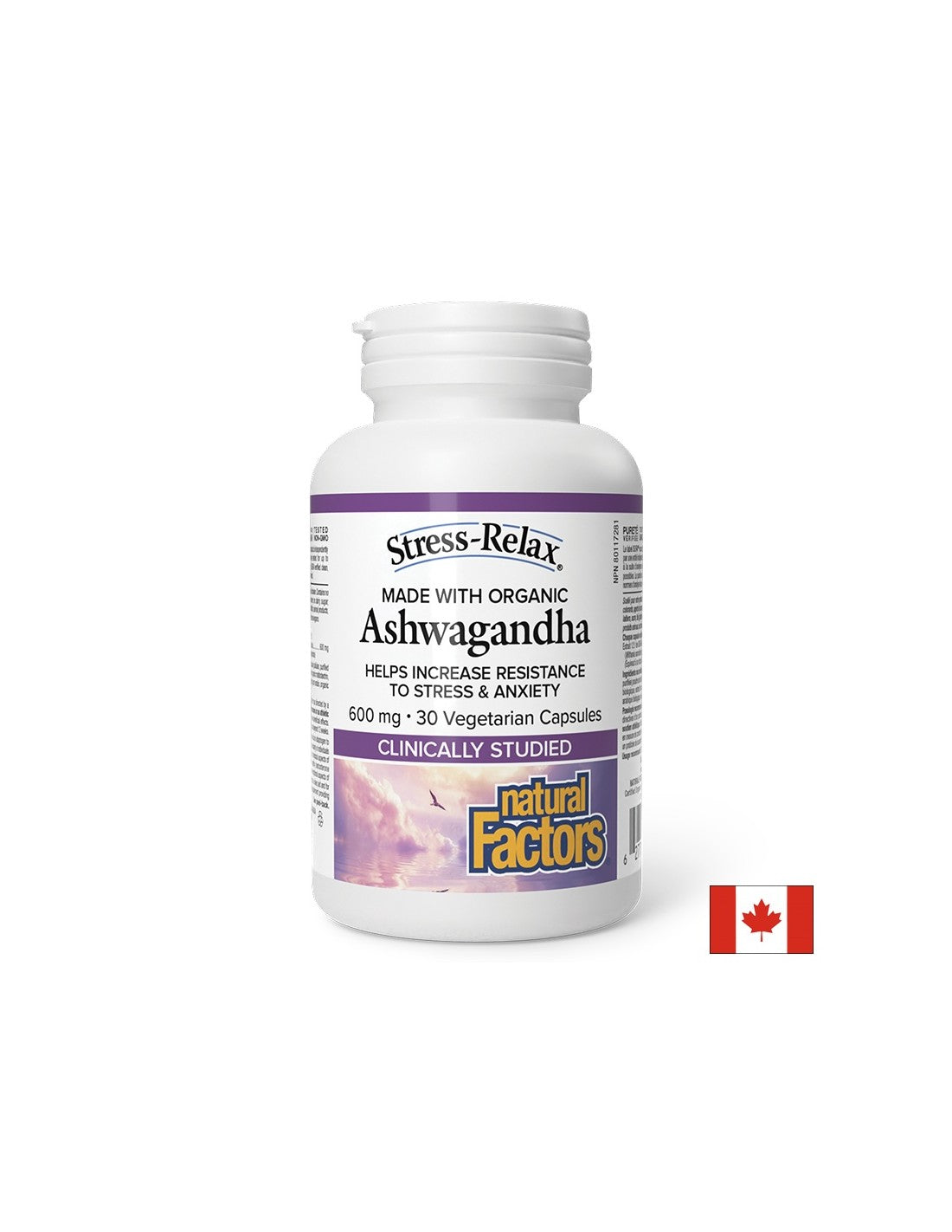 Ashwagandha Stres-Relax 600 mg | cu KSM-66 - 30 capsule