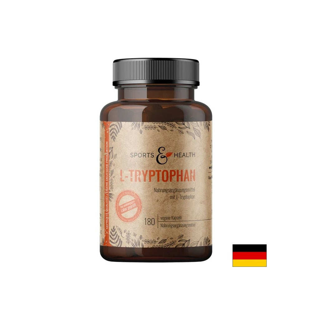 Stres și bună dispoziție - L-Triptofan, 500 mg x 180 capsule