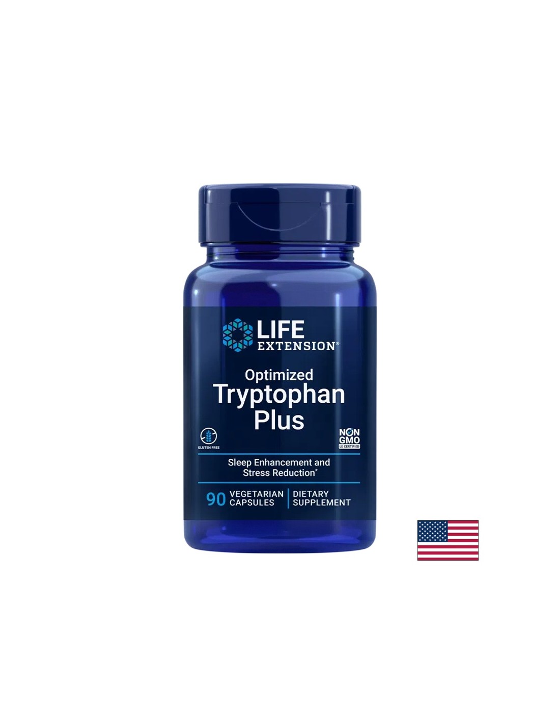 Stres și bună dispoziție - Tryptophan Plus, 90 capsule