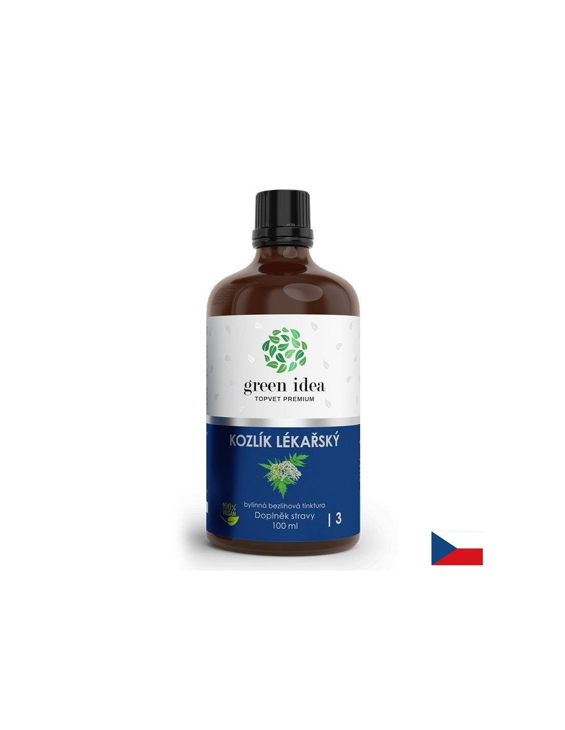 Stres și bună dispoziție - Valeriană (rădăcină), tinctură 100 ml (fără alcool)