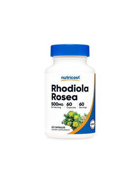 Stress and good mood - Golden root - Rhodiola Rosea, 60 capsules - Nutra Best Europe
