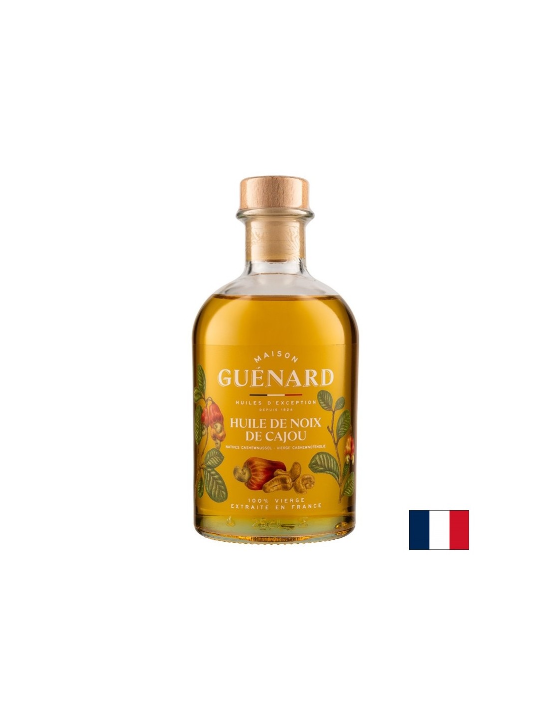 Ulei de caju presat la rece, 240 ml