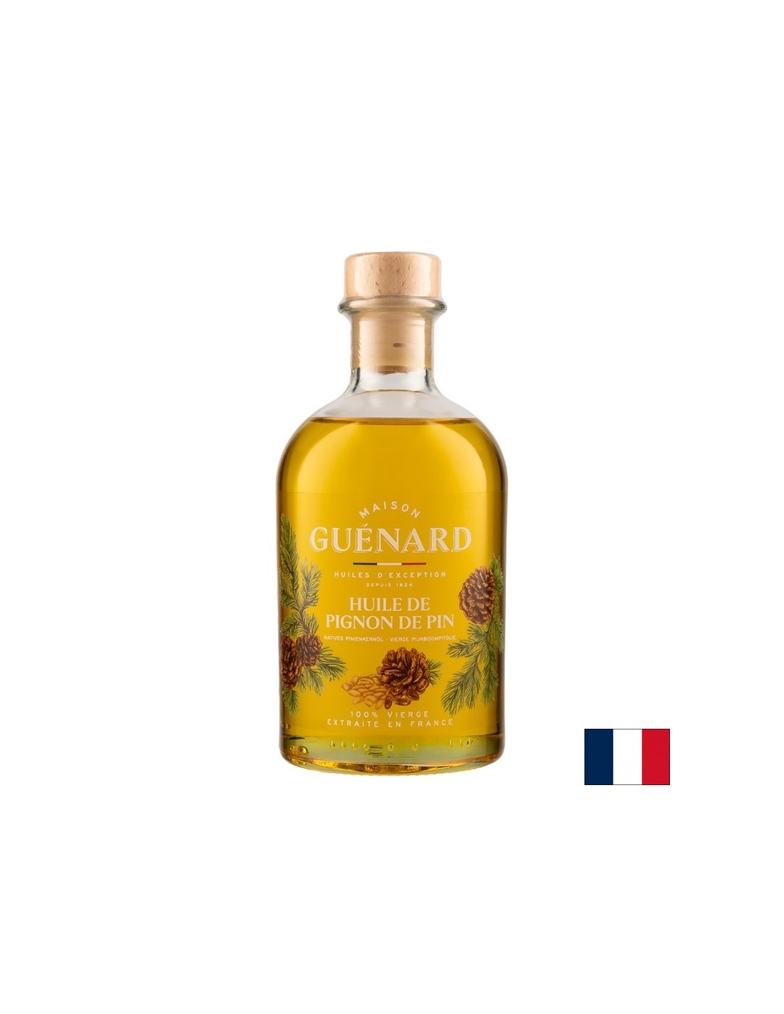 Ulei de nuci de pin presat la rece, 240 ml