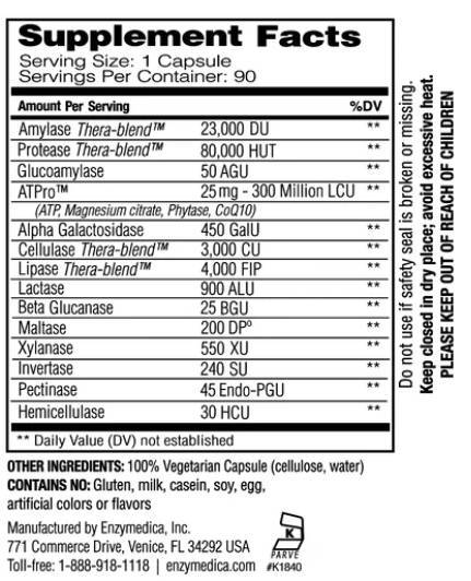 Digest Gold cu ATPro - 120 capsule