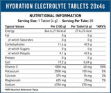 Tablete cu electroliți efervescente - 20 tablete solubile