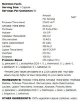 Digest Basic + Probiotice - 90 capsule