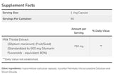 Extract de ciulin de lapte 750 mg - 90 capsule