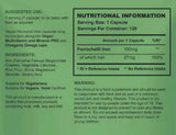 Vegan Ferrochel | Fier chelat 27 mg - 120 capsule