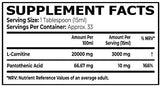 L-Carnitina lichid 3000 mg - 500 ml