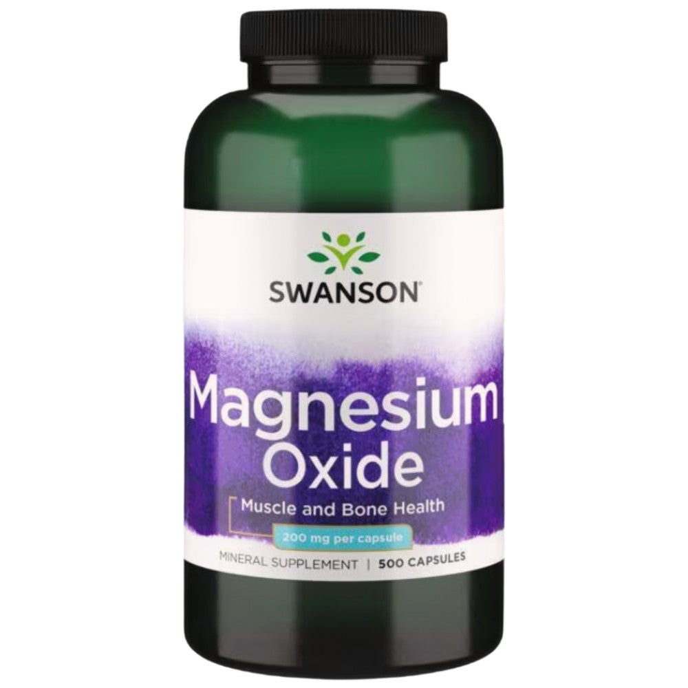 Oxid de magneziu - 500 capsule
