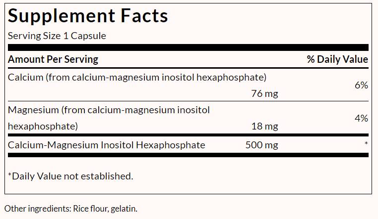 IP-6 Inozitol hexafosfat - 240 capsule