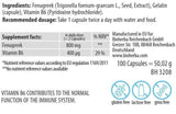 Seminte de schinduf 400 mg - 100 capsule