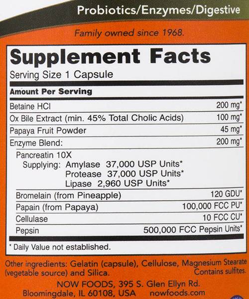 Super Enzymes - 90 capsule