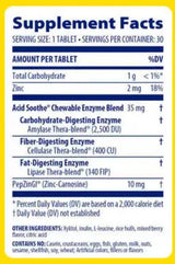Acid Soothe Chewable - 60 de tablete masticabile