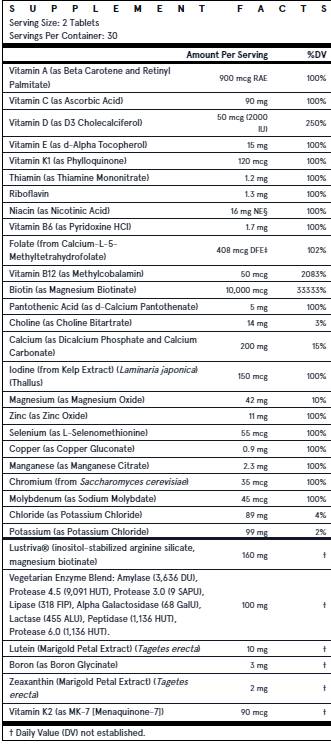 Multi 60 tablete pentru femei