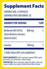 Berberină 800 mg - 120 capsule