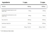 Omega 3-6-9 | cu ulei de pește, ulei de in și ulei de floarea soarelui - 100 capsule