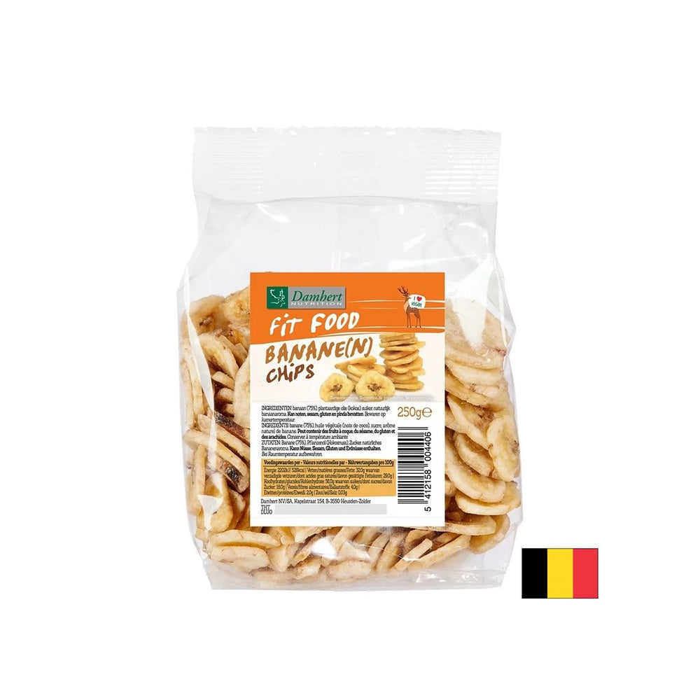 Chipsuri de banane uscate, 250 g
