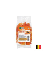 Fructe de papaya uscate, tăiate cubulețe, 250 g
