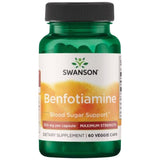 Benfotiamină 300 mg - Putere maximă - 60 capsule