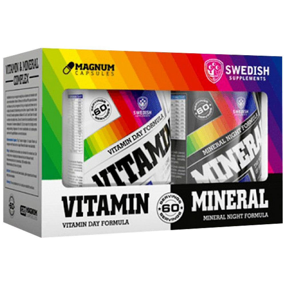 Vitamin Day Formula &amp; Complex Mineral Night Formula - 2 x 120 capsule