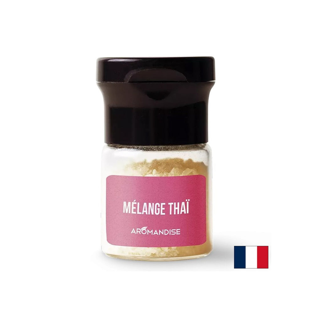 Cristale cu uleiuri esențiale și chili - Amestec thailandez - Pentru aromarea mâncărurilor, sosurilor, băuturilor, 10 g