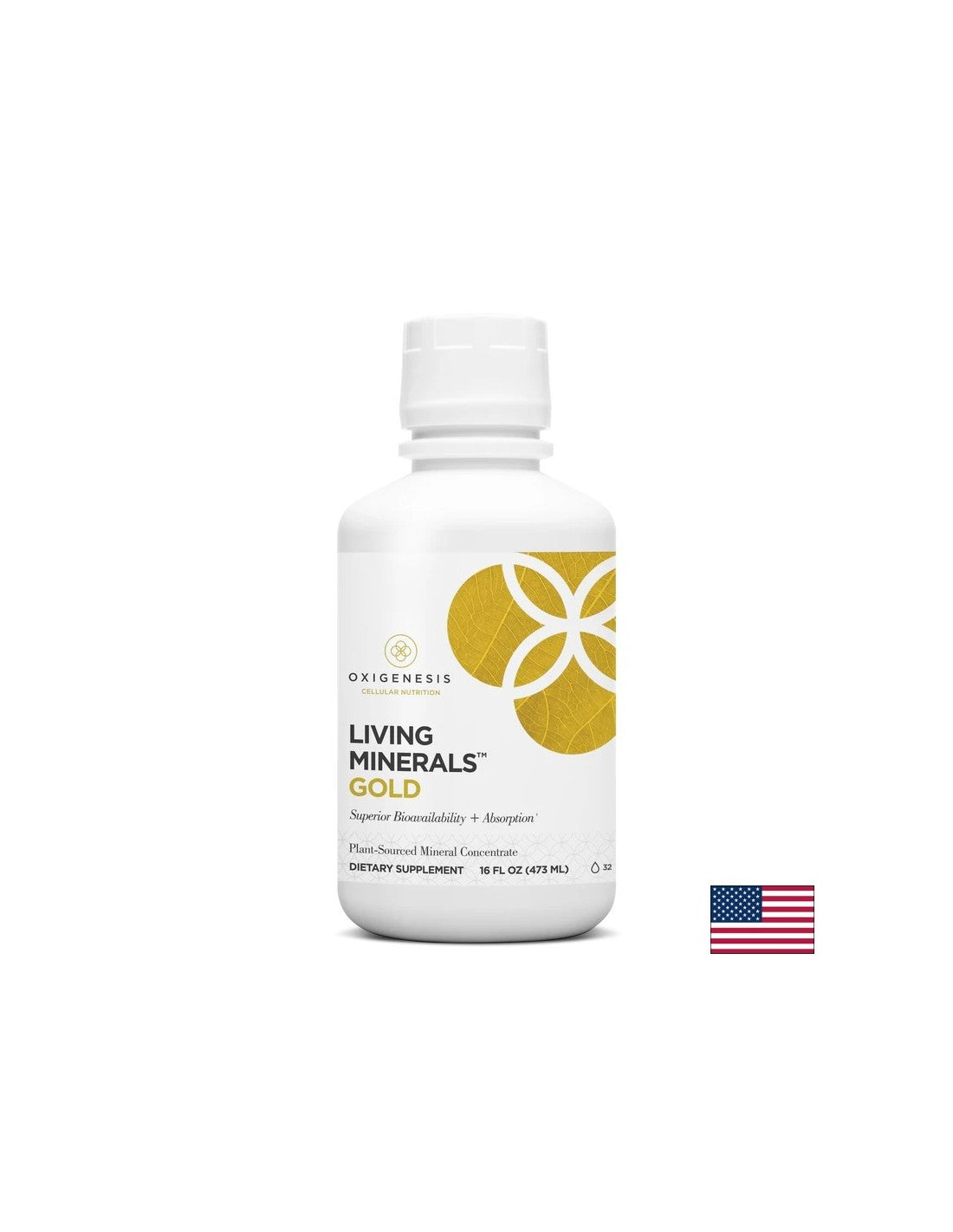 Îngrijirea pielii - Liquid Gold Living Minerales, 473 ml