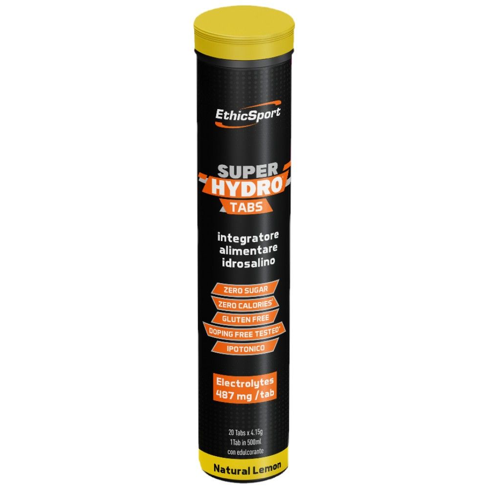 SUPER HYDRO TABS | Tablete efervescente izotonice - 20 comprimate solubile