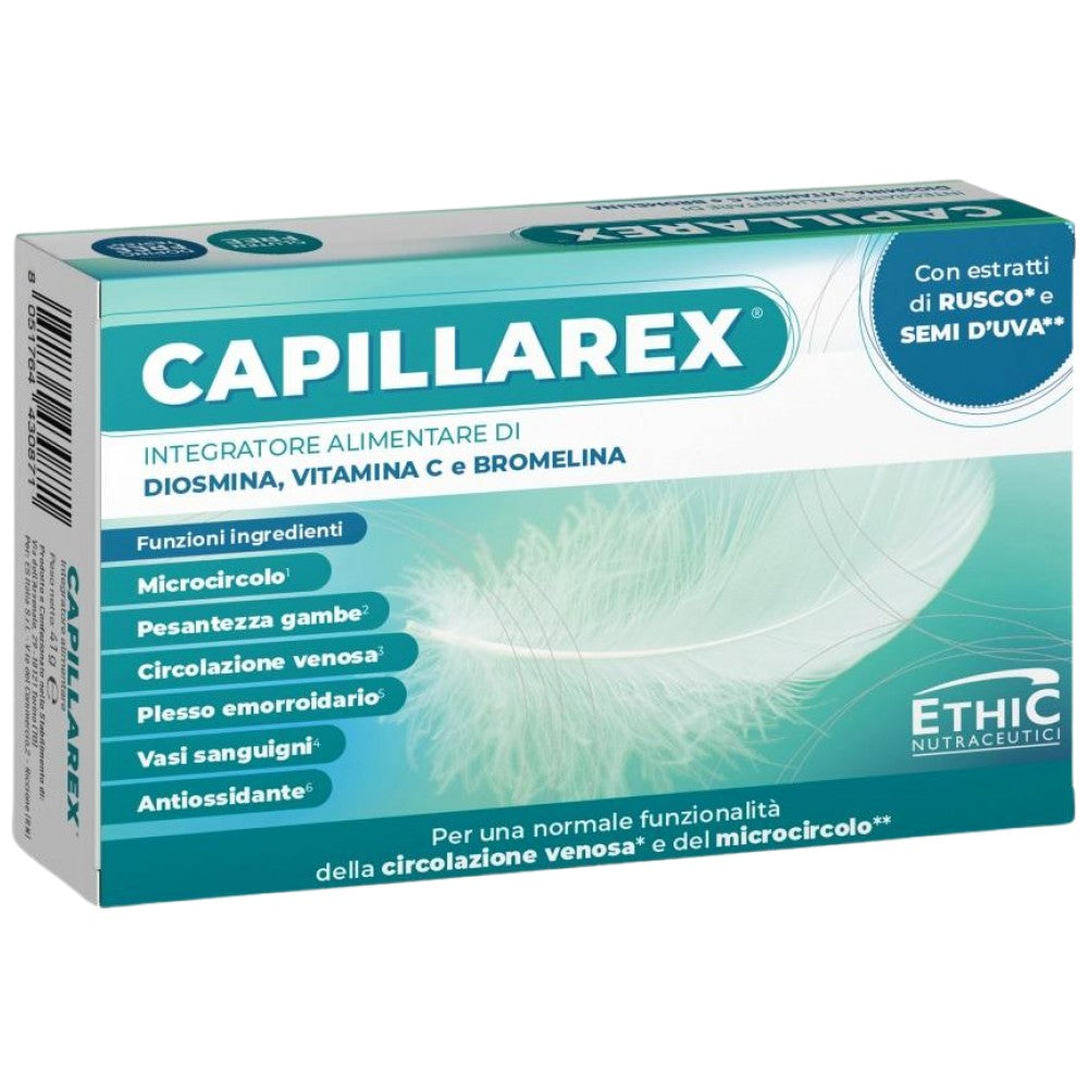 CAPILAREX | Suport pentru vase de sânge - 30 de tablete