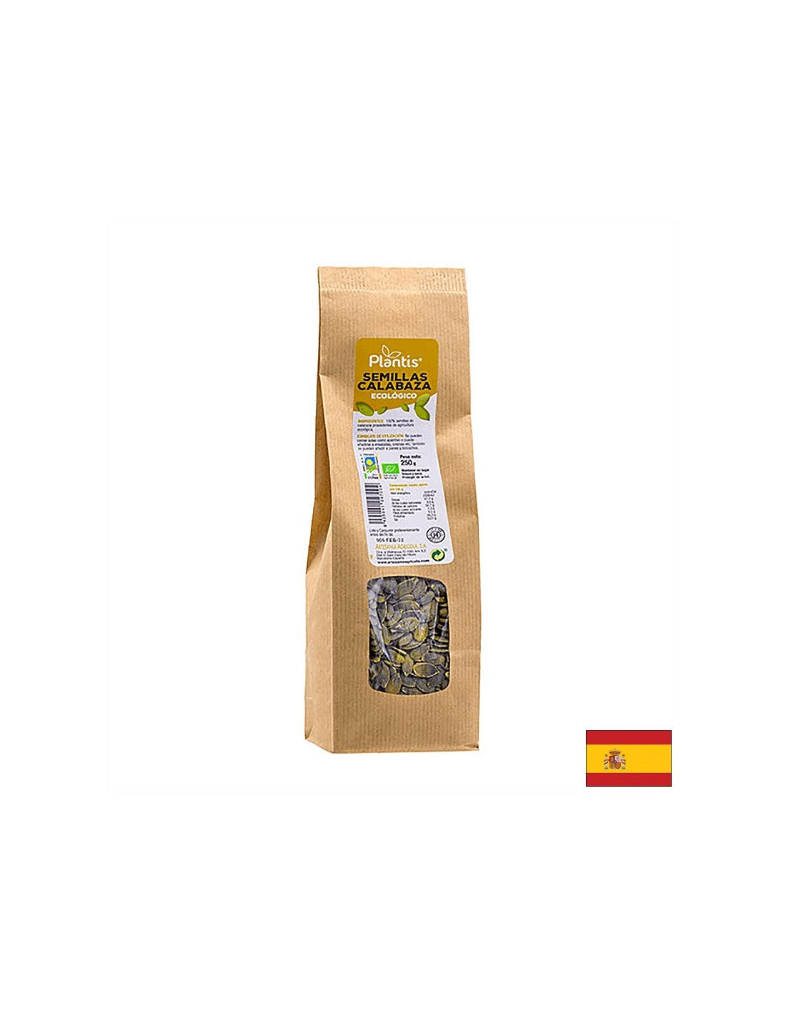 Seminte de dovleac (crude) - Plantis®, BIO, 250 g