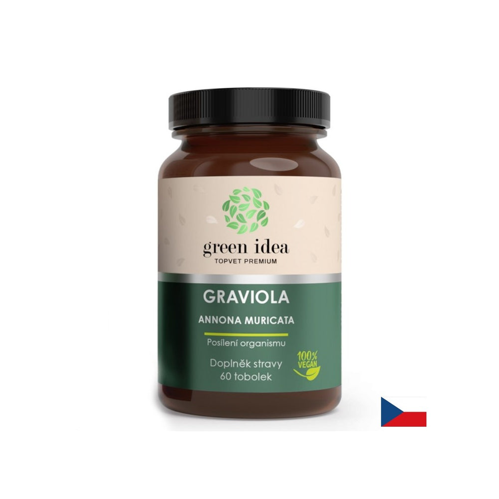 Tonus și imunitate puternică - Graviola (fruct), 350 mg x 60 capsule