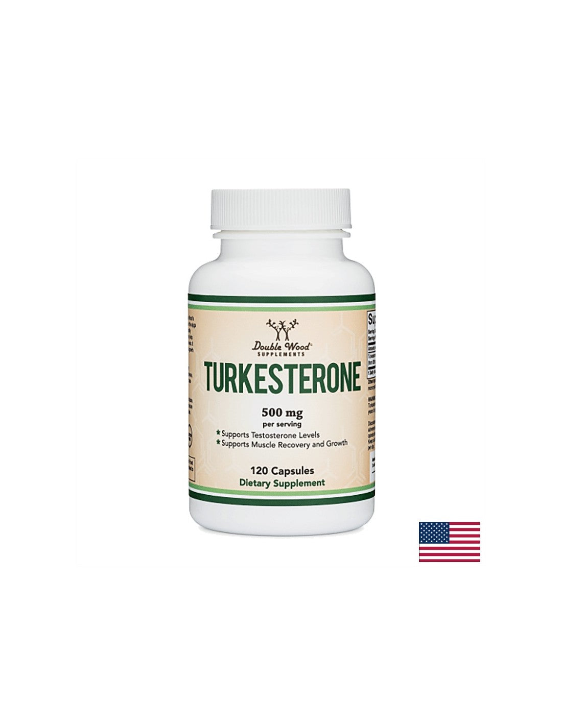 Turkesteron, 500 mg, 120 capsule Double Wood