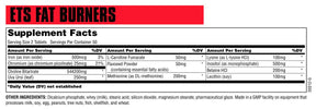 Fat Burners - 110 Tablets - Nutra Best Europe