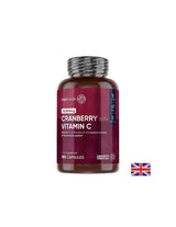 Sănătate urinară - Merișor 500 mg + Vitamina C 100 mg, 180 capsule