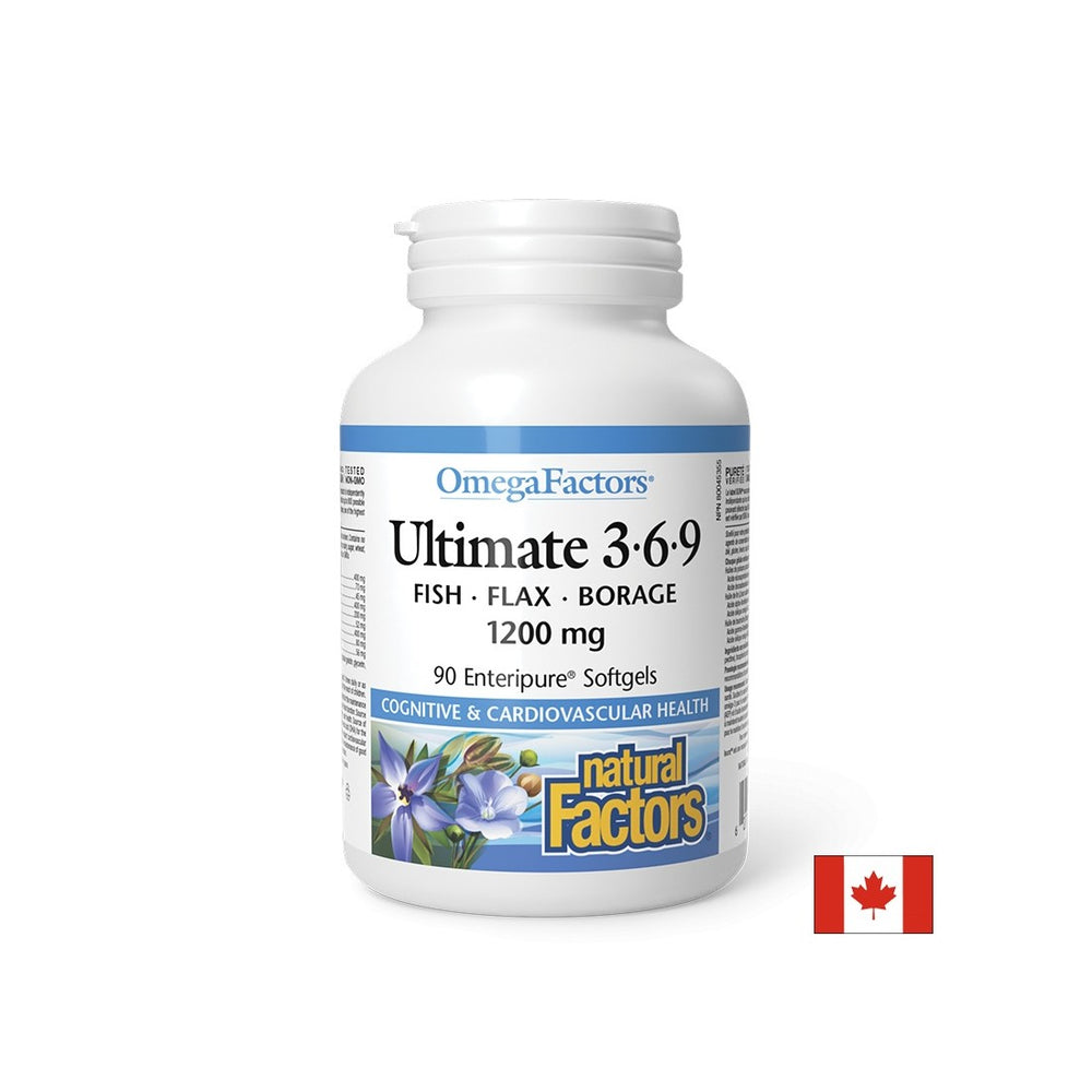 Pentru a susține imunitatea, vederea și funcția creierului - Ultimate Omega 3-6-9, 1200 mg x 90 capsule gelatinoase moi